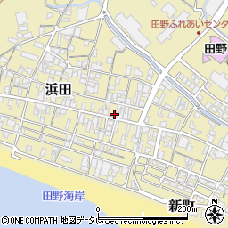 高知県安芸郡田野町2210周辺の地図