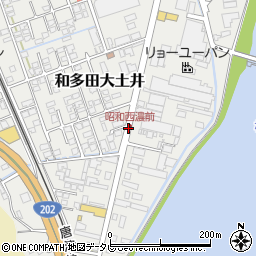 昭和西濃前周辺の地図