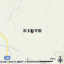 佐賀県唐津市浜玉町平原周辺の地図