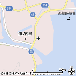 岡本石油店周辺の地図