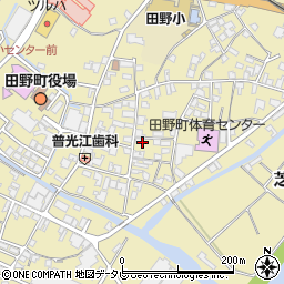 高知県田野町（安芸郡）立町周辺の地図