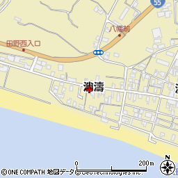 高知県安芸郡田野町2733周辺の地図
