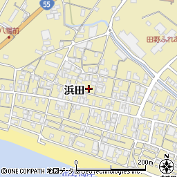 高知県安芸郡田野町2249-1周辺の地図