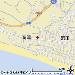 高知県安芸郡田野町2824周辺の地図