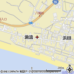 高知県安芸郡田野町2822周辺の地図