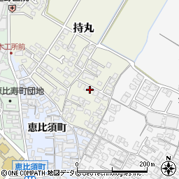 福岡県朝倉市持丸410-12周辺の地図