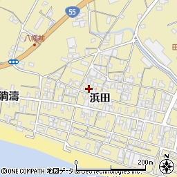 高知県安芸郡田野町2349周辺の地図