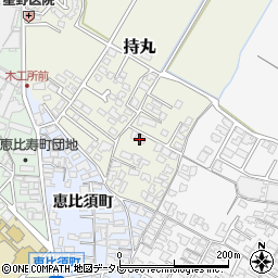福岡県朝倉市持丸410-10周辺の地図