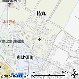 福岡県朝倉市持丸410-9周辺の地図