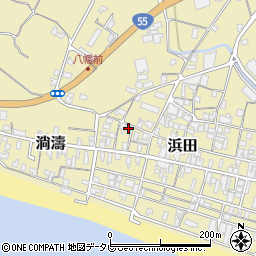 高知県安芸郡田野町2377周辺の地図