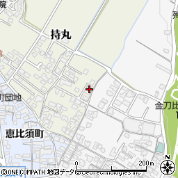 福岡県朝倉市持丸408-7周辺の地図