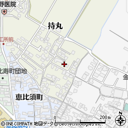 福岡県朝倉市持丸404-3周辺の地図