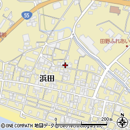 高知県安芸郡田野町2318周辺の地図