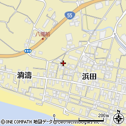 高知県安芸郡田野町2346周辺の地図