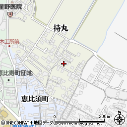 福岡県朝倉市持丸404-1周辺の地図