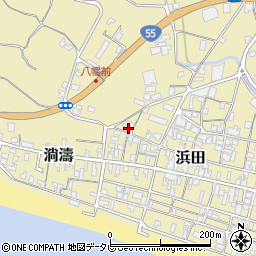 高知県安芸郡田野町2345-2周辺の地図