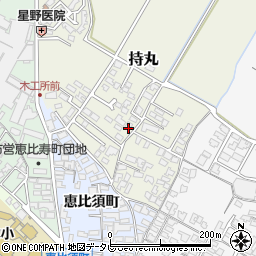 福岡県朝倉市持丸392周辺の地図