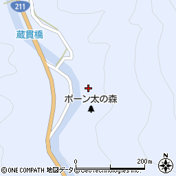 福岡県朝倉郡東峰村小石原鼓周辺の地図