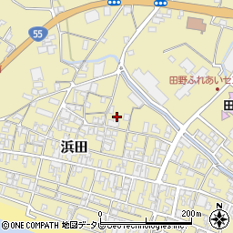 高知県安芸郡田野町2314周辺の地図