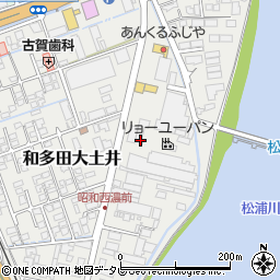 リョーユーパン　唐津工場・物流システム課周辺の地図