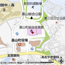 基山町総合体育館周辺の地図