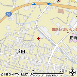 高知県安芸郡田野町2309周辺の地図