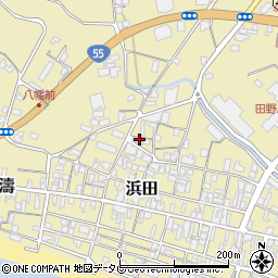 福岡建設周辺の地図