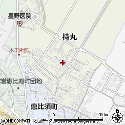 福岡県朝倉市持丸379-4周辺の地図