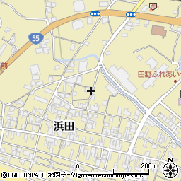 高知県安芸郡田野町2319周辺の地図