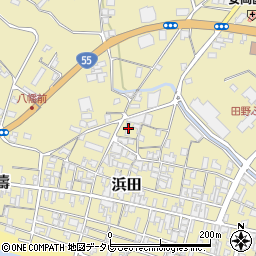 高知県安芸郡田野町1754周辺の地図