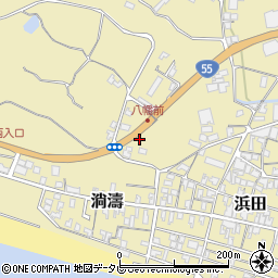高知県安芸郡田野町2856周辺の地図