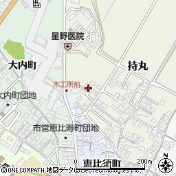 福岡県朝倉市持丸435周辺の地図