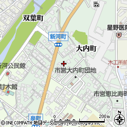 福岡県朝倉市大内町2120周辺の地図