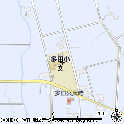 西予市立多田小学校周辺の地図