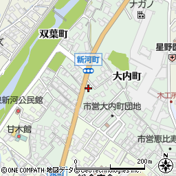福岡県朝倉市大内町2120-5周辺の地図