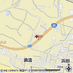 高知県安芸郡田野町2860周辺の地図