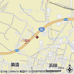 高知県安芸郡田野町3495周辺の地図