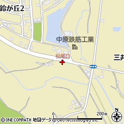 松尾口周辺の地図