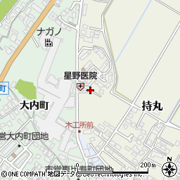 福岡県朝倉市持丸455-15周辺の地図