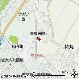 福岡県朝倉市持丸455-13周辺の地図