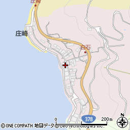 愛媛県八幡浜市川上町白石周辺の地図