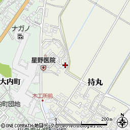 福岡県朝倉市持丸453-12周辺の地図