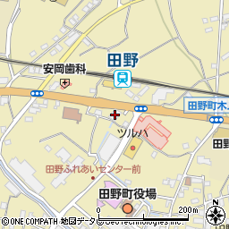 四国銀行田野支店周辺の地図