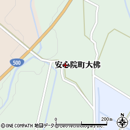 大分県宇佐市安心院町大佛311周辺の地図