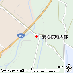 大分県宇佐市安心院町大佛19周辺の地図