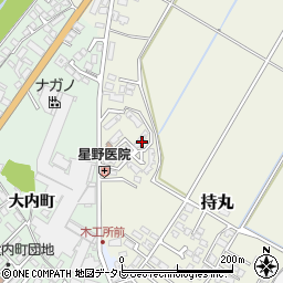 福岡県朝倉市持丸453周辺の地図