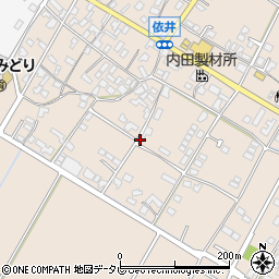 福岡県筑前町（朝倉郡）依井周辺の地図