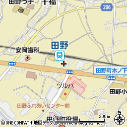 高知県安芸郡田野町1425周辺の地図