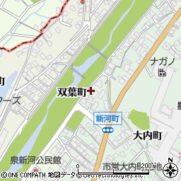 福岡県朝倉市新河町2109周辺の地図