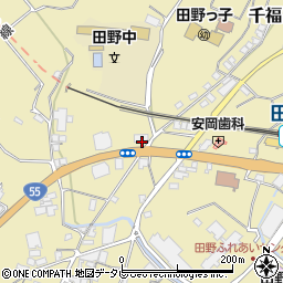 ドコモショップ田野店周辺の地図